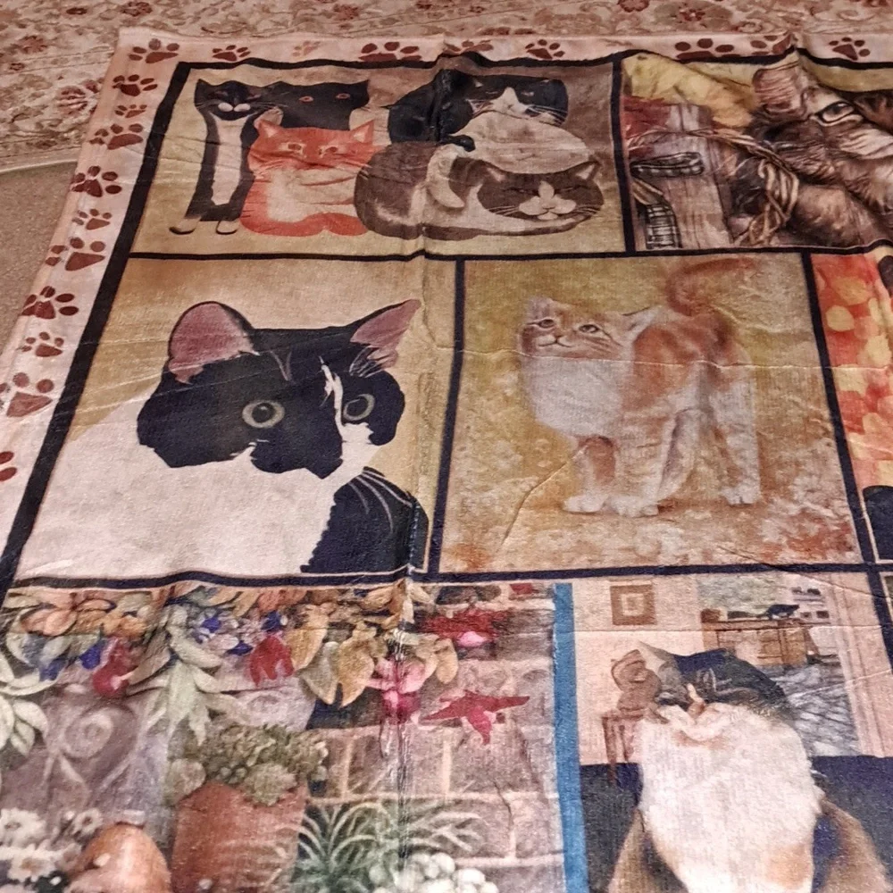👻Cat throw blanket SALE/ BUNDLE ONLY 2or more items - Picture 5 of 7
